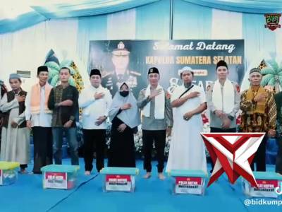 SILAHTURAHMI DENGAN WARGA BANYUASIN, KAPOLDA SUMSEL TEGASKAN KOLABORASI JAGA KAMTIBMAS