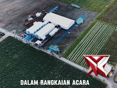 Kapolri Pimpin Tanam Raya Jagung Kuartal I 2026 di Ogan Ilir