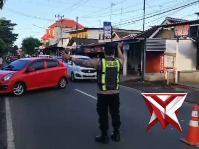 Poros Pagi di depan SD NU  Kepanjen