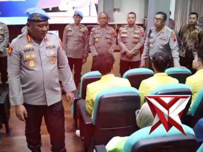 Bidpropam Polda Jateng Melaksanakan Sosialisasi QR Code di Polrestabes Semarang