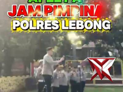 APEL PAGI JAM PIMPINAN POLRES LEBONG