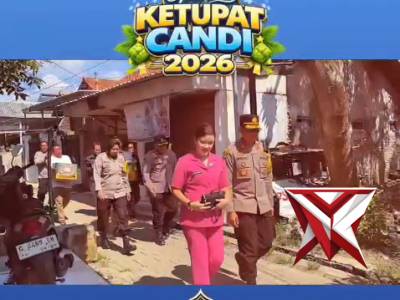 Kapolres Tegal Kota bersama Ketua Bhayangkari Cabang Tegal Kota hadir berbagi kebahagiaan bersama pa