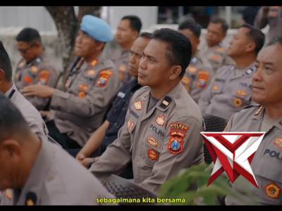 Kapolres Kediri Letakkan Batu Pertama Pembangunan Pagar Aspol Pare.