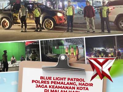 Blue Light Patrol Polres Pemalang - PoliceTube