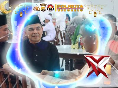 *Sholat Id Berlangsung Khidmat di masjid Merah Putih, Kapolresta Bengkulu Silaturahmi & Halal Bihala - PoliceTube