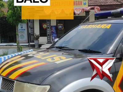 sosialisasi menerbangkan balon udara