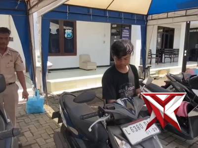 Pemasangan Alarm Motor Gratis Polsek Benowo