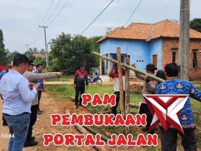 PENGAMANAN PORTAL JALAN