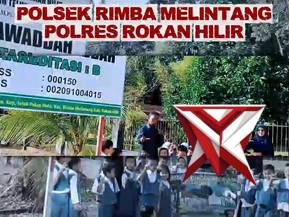 giat Green policing oleh polsek rimba melintang