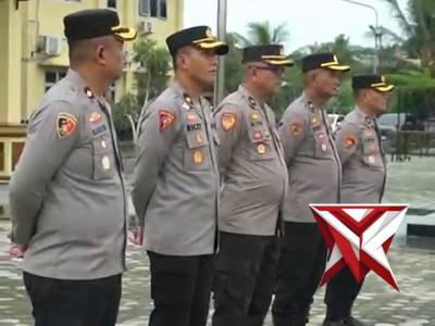 Semangat kebersamaan di lingjungan polres oki