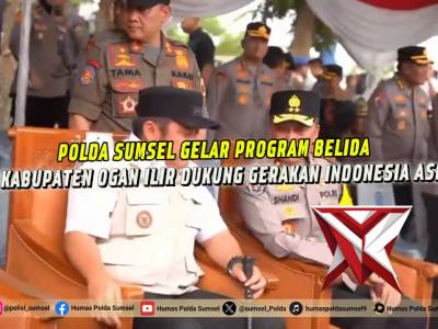 Gelar Program BELIDA, Polda Sumsel Tegaskan Komitmen Dukung Gerakan Indonesia ASRI OGAN ILIR &ndash; Pol - PoliceTube