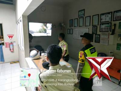 Patroli BLP malam Polsek Buayan