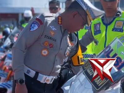 PENGECEKAN KENDARAAN DINAS DITLANTAS POLDA KALTARA