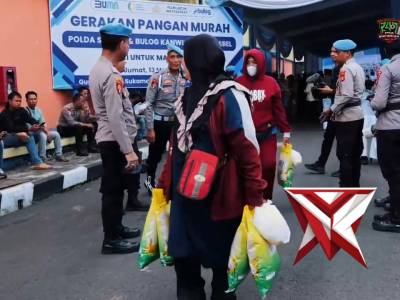 Lebaran Makin Tenang! Irjen Pol Sandi Nugroho Pimpin Langsung Gerakan Pangan Murah - PoliceTube