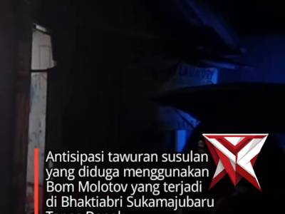 Antisipasi Tawuran susulan yang dilakukan oleh Polsek Cimanggis - PoliceTube