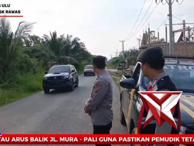 Membantu pembudik laka lantas situasi aman