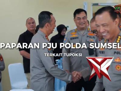 Paparan PJU polda sumsel