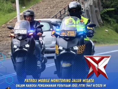 Kapolres Subang turun tangan! Pastikan jalur wisata aman, libur Lebaran tetap nyaman.