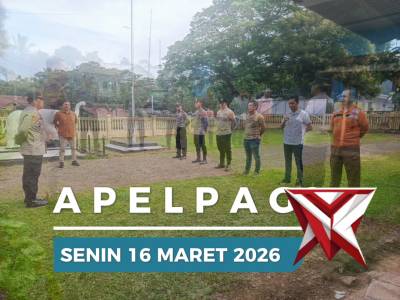 APEL PAGI POLSEK PAMPANGAN - PoliceTube
