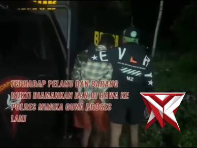 Curanmor Berhasil Di Tangkap Tim BABAT Polres Mimika