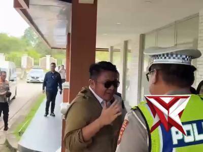 kapolda sumsel ke OKI lagi periksa kesiapan tol - PoliceTube