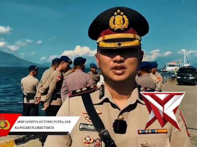 Ziarah di Taman Makam Pahlawan, Kapolda NTT Pimpin Upacara dalam Rangka HUT Bhayangkara ke-79