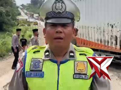 9.13 Kesigapan Anggota SatLantas Polres Muba Dalam Menangani Kecelakaan Lalu Lintas