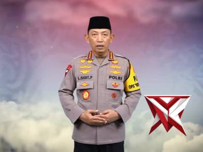 Saat takbir menggema di seluruh penjuru negeri, menyambut hari yang suci, menuju kebaikan yang lebih - PoliceTube
