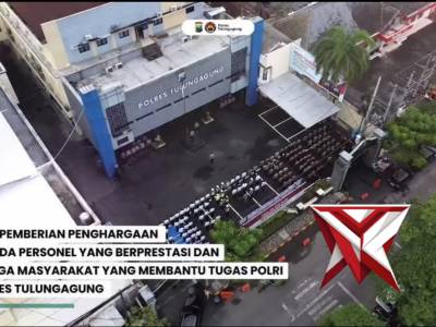 "Polres Tulungagung Berikan Penghargaan"
