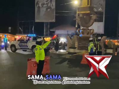 Takbiran dan Monitoring Pos Pengamanan Hari Raya Idul Fitri