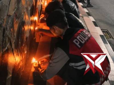 ?Pengaman Kegiatan Aksi 1000 Lilin oleh Polres Kuningan - PoliceTube
