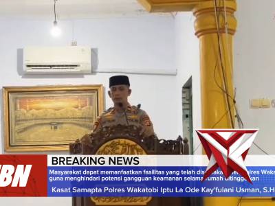 Mudik Aman, Polres Wakatobi Siapkan Penitipan Kendaraan Gratis dan Pemantauan Rumah Kosong