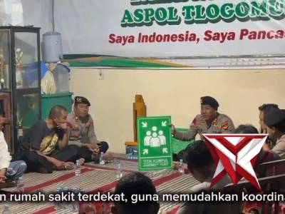 Kayanma Polda Jateng Mengecek Kesiapan Tanggap Bencana Hidrometeorologi Di Lingkungan Aspol