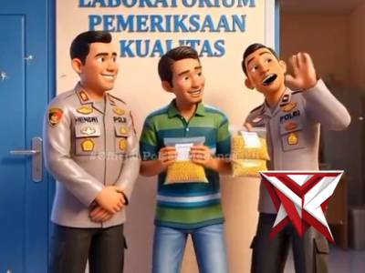 Polsek megang sakti mengantar hasil tanam jagung ke bulog polres musi rawas