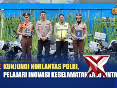 KUNJUNGI KORLANTAS POLRI, PELAJARI INOVASI KESELAMATAN LALU LINTAS | NTMC POLRI