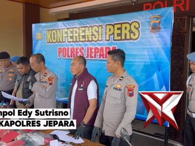 Operasi Pekat 2026 Polres Jepara Tindak Berbagai Kejahatan