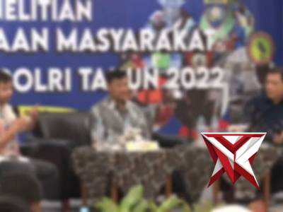 WORKSHOP HASIL PENELITIAN TINGKAT KEPERCAYAAN MASYARAKAT TERHADAP KINERJA POLRI TAHUN 2022 - PoliceTube