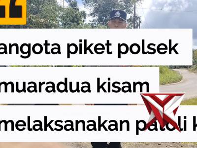 anggota giat patroli kryd polsek muaradua kisam
