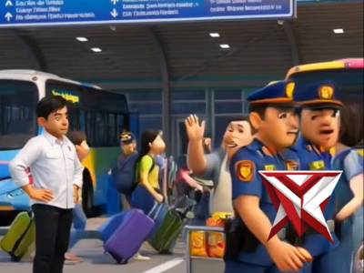 Mudik Aman keluarga bahagia