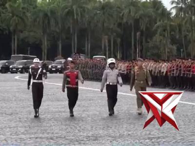 Polri Gelar Apel Ops Lilin Terpusat