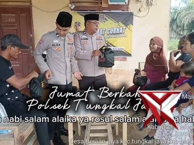 Jumat Berkah Polsek Tungkal Jaya