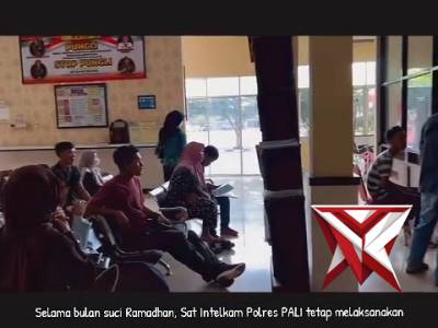 Pelayanan SKCK Polres Pali