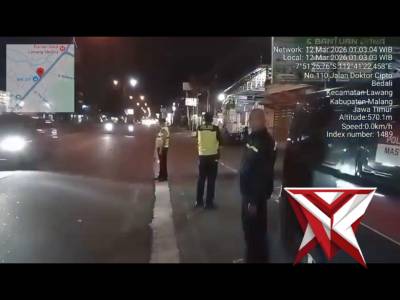 Patroli 3C Antisipasi balap liar guna tercipta Siskamtibmas pada Dini hari di Daerah Hukum Lawang
