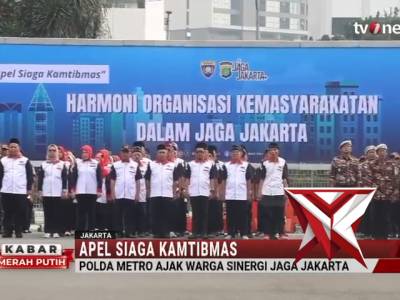 Apel Siaga Kamtibmas, Polda Metro Ajak Warga Sinergi Jaga Jakarta