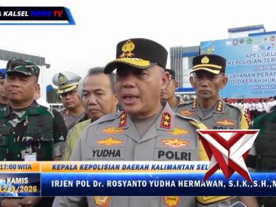 Apel gelar pasukan operasi kepolisian terpusat ketupat intan 2026,