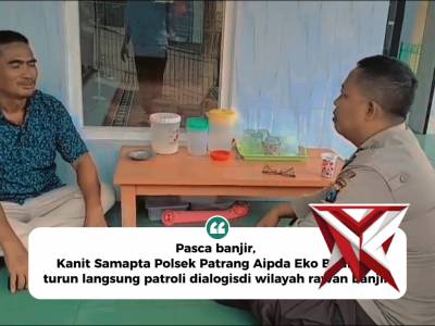 Patroli Dialogis Kanit Samapta Polsek Patrang - PoliceTube