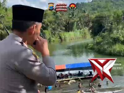 Kapolres HST lakukan pengecekan langsung arus balik, tempat wisata, dan Pos Yan/Pos Pam Ops Ketupat