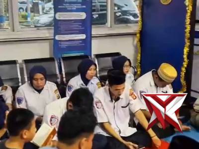 9.13 YASINAN & BUKA BERSAMA SAT LANTAS & SANTRI TAHFIDZUL QUR'AN