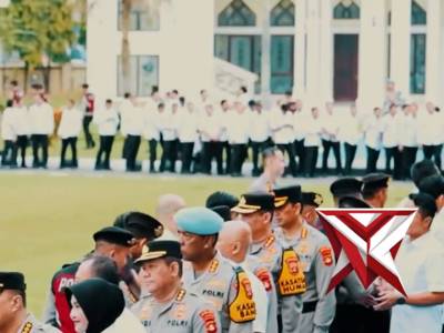 Apel dan arahan bapak kapolda sumsel