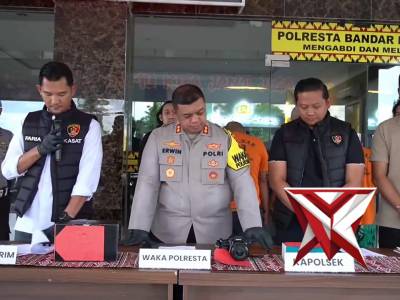 Pagar Makan Tanaman! Seharusnya Menjaga, Dua Satpam RSUD Abdul Moeloek Malah Gasak Kamera Puluhan Ju